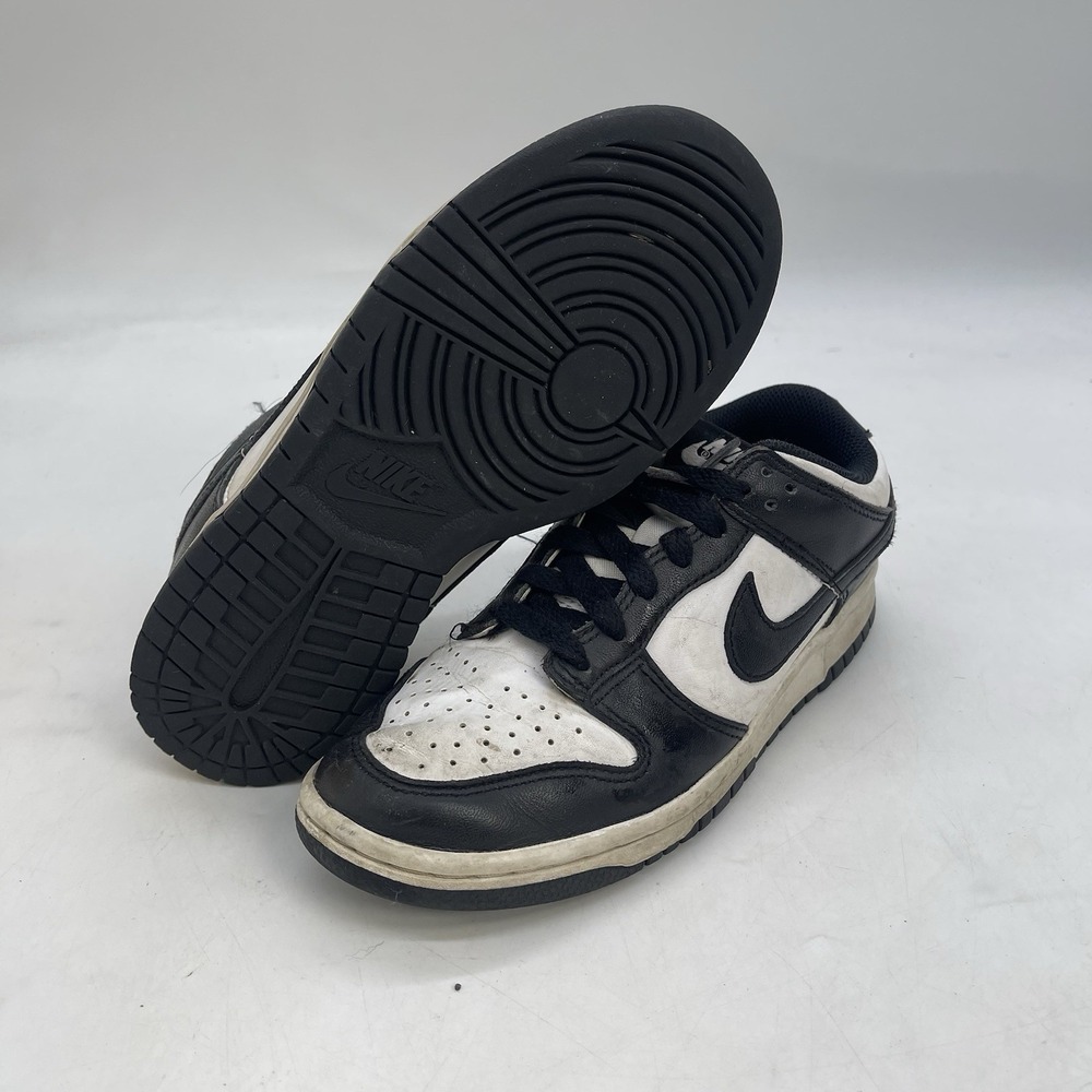 Kids Nike Dunk Low Shoes Youth 4.5 Y Panda CW1590-100 Lace Up Y2K Skater
